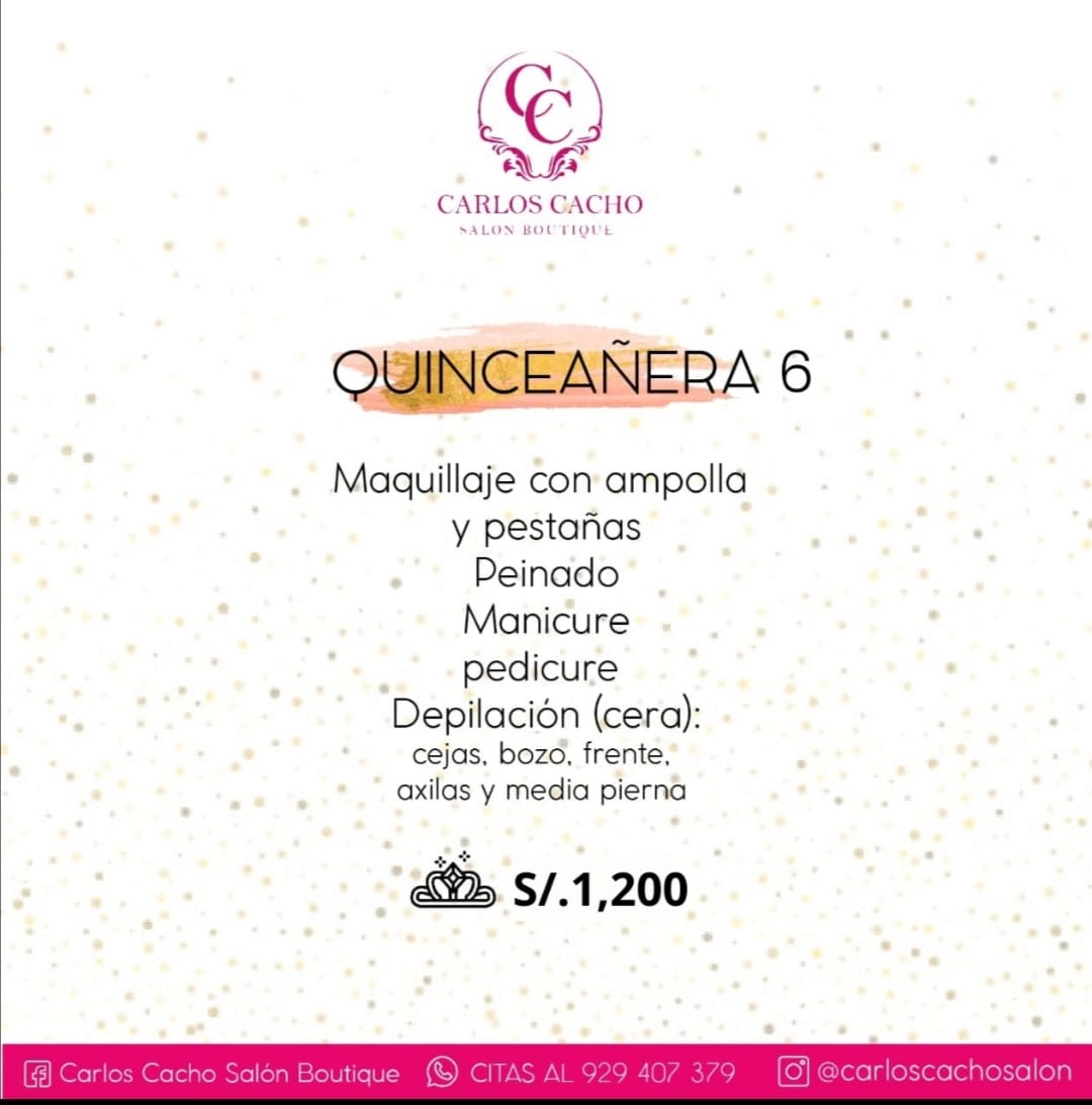 Paquete Quinceañera