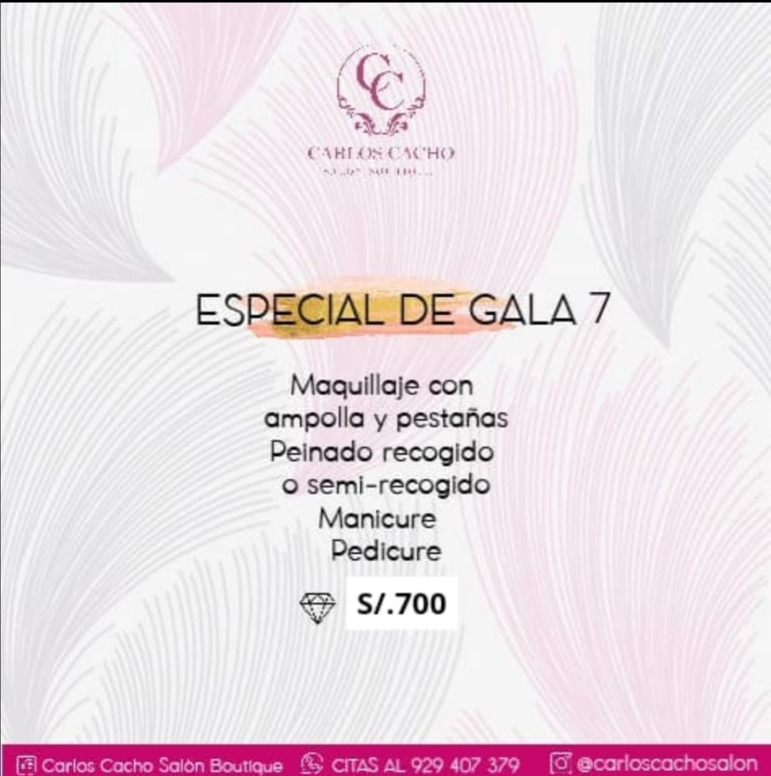 Paquete Especial de Gala